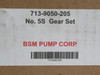 BSM Pump Corp. 713-9050-205 Driving & Driven Gear Set For 5S Geared Pump NEW