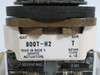 Allen-Bradley 800T-H2B Ser T Selector Switch 2NO 2NC *Missing Screw* USED