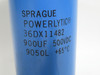 Sprague 36DX11482 Capacitor 900UF 500VDC 65DEG C USED