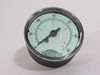 Numatics GB060 ABS Pressure Gauge 0-60psi 0-4bar 1/4" NPT 2" Face USED