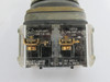 Allen-Bradley 800T-D6D2 Ser. T Mushroom Push Button 1NC COSMETIC DAMAGE USED