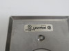 Leviton SS7-40 1-Gang Non-Magnetic Wallplate 1.406" Opening No Screws USED