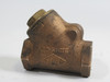 TOYO N10162-075BR 3/4" NPT Bronze Check Valve 200WOG 125S USED