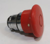 Dayton 30G115 Push Button 22mm Red Push/Pull Mushroom Cap USED