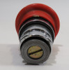 Dayton 30G115 Push Button 22mm Red Push/Pull Mushroom Cap USED