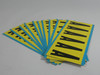 Brady 3450-A Kit of Letter Labels "A" Lot of 18 ! NEW !
