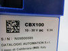 Datalogic CBX100 Connection Box 10-30VDC 0.3A USED