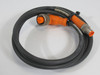 IFM Electronic EVC247 Connection Cable M8 Plug M12 Angled Socket 3Pin 1m USED
