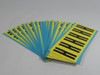 Brady 3450-H Kit of Letter Labels "H" 25-Pack ! NEW !