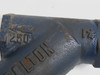 Colton 250 1 1/4" Threaded Y-Strainer 250 psi USED
