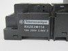 Telemecanique RXZE2M114 Relay Socket 250V 10A 14-Blade USED