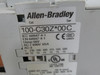 Allen-Bradley 100S-C30DJ04C Ser. C Safety Contactor 600V 30A 24VDC Coil USED