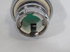 Comepi ECX1192 Metal Green Flush Momentary Push Button Operator USED