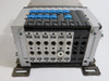 Festo CPV10-GE-FB-8 6-Port Valve Manifold Assembly W/ (161415) Valves USED