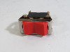 Carling TIHM5S-1C-RD-FN Momentary Rocker Switch 10A 250VAC 3/4HP USED