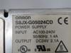 Omron S8JX-G05024CD Power Supply 100-240VAC 50/60Hz 1.4A *Dent to Case* USED
