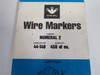Ideal 44-140 Wire Markers *Number 2* x450  NOP