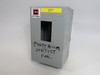 Cutler-Hammer B-100 Starter Enclosure 4"x4-3/4"x7-5/8" SHELF WEAR USED
