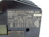 Brook Motors K16-A21 Contactor 20A RES 16A Motor 600VAC Max USED