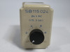 Electromatic SB115-024 S-System Timing Relay 11-Pin 24VAC USED