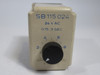 Electromatic SB115-024 S-System Timing Relay 11-Pin 24VAC .15-3s SHELF WEAR USED