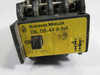 Klockner Moeller DIL08-44D-NA Contactor 4NO 4NC 115V 60Hz *Missing Screws* USED