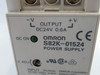 Omron S82K-01524 Power Supply 24VDC .6A *Cosmetic Damage* USED