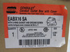 Crouse-Hinds EABX16-SA Conduit Outlet Box W/ Cover 1/2" ! NEW !