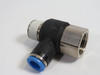 Festo 153187 QSTF-3/8-8-B Push-In T-Fitting 3/8" Thread 8mm Tubing OD ! NOP !