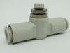 SMC AS3001F-10 Flow Control Valve w/ Fitting 10mm ! NOP !