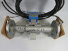 Fischer & Porter 10DX3111EEE12P1A3DAA1132 Magnetic Flowmeter Size-2" USED