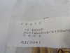 Festo 7605 RTU-PK-6/6 Barbed Connector 8mm Tube OD 10-Pack ! NWB !