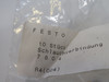 Festo 7604 RTU-PK-4/6 Barbed Connector 6mm/8mm Tube OD 10-Pack ! NWB !