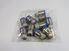 Festo 153018 QS-1/4-10-I Push-In Fitting R1/4" Thread 10mm Tube OD 10-Pk USED