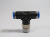Festo 153106 QST-1/8-4 Push-In T-Fitting R1/8" Thread 4mm Tube OD Lot of 10 NOP