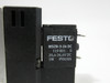 Festo 162206 CPE14-M1H-5J-1/8 Solenoid Valve C/W 2x 119801 Coil 3-24VDC USED