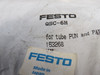 Festo 153268 QSC-6H Blanking Plug QS-6 8-Pack ! NWB !