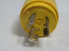 Pass & Seymour L5-15P Old Style Locking Plug 15A 125V 3W 2P Lot of 5 USED