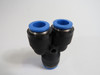 Festo 153156 QSY-12-10 Push-In Y-Connector 12mm/10mm Tube OD 10-Pack ! NOP !