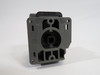 ABB OT32ET3 Disconnect Switch 600V 40A *1 Broken Mount Hole* USED