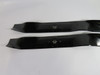 MaxPower 742-0616A Lawnmower Blades Set of 2 21 1/4"x2 3/4" .149 Thick USED