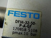 Festo DFM-32-50-P-A-GF Guided Pneumatic Cylinder 32mm Bore 50mm Stroke USED