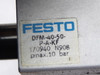 Festo DFM-40-50-P-A-KF Guided Pneumatic Cylinder 40mm Bore 50mm Stroke USED