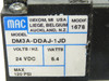 Mac DM3A-DDAJ-1JD Solenoid Valve 24 VDC 120 PSI USED