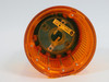 Allen-Bradley 855T-B10DN5 Stack Light Diffuser No Lamp Amber *Chipped* USED