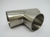 Generic 5101982 Stainless Steel Butt-Weld Tee Fitting 2" *Shelf Wear* ! NWB !