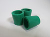 Generic Cable Grommet .600" - .650" Green Lot of 3 NOP