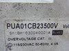 Carlo Gavazzi PUA01CB23500V Relay Voltage Monitoring 115/230VAC 8A 4VA USED