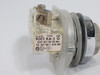 Square D 9001-KR1RH6 Series G Red Flush Push Button 1NC 3A@240V USED