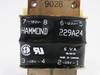Hammond 229A24 Transformer 6VA 12/115V 50/60Hz ! NEW !